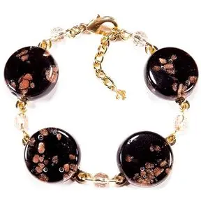 Браслет, цвет 014, круглый, Bottega Murano