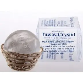 Натуральный дезодорант/ Кристалл супер-мини Соло-экстра,Tawas Crystal, 55 г