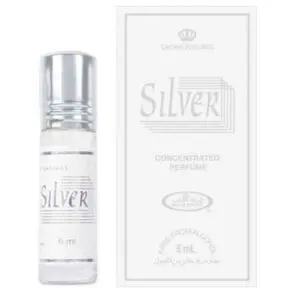 Духи масляные Silver, Al Rehab, 6 мл