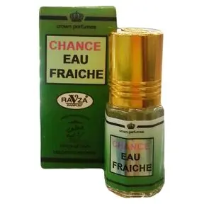 Духи масляные Chance Eau Fraiche Chanel, Ravza, 3 мл