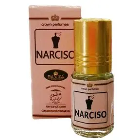 Духи масляные Narciso (Нарцисо), Ravza, 3 мл