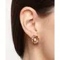 Серьги с позолотой, Swarovski Crystal Shik