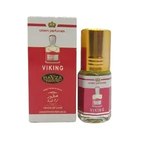 Духи масляные мужские стойкие Viking, Ravza, 3 мл