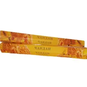 Аромапалочки Chandan (чандан), 20 шт., Индия